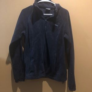 Columbia black fleece jacket size L in women’s